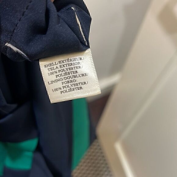 Ann Taylor Striped Blue and Green Dress Size 4 - Picture 6 of 6